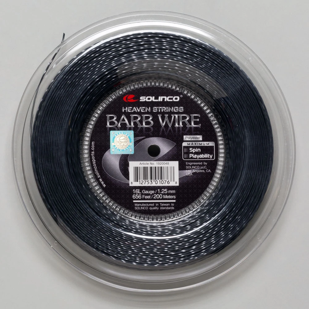 Solinco Barb Wire 16L 1.25 656' Reel