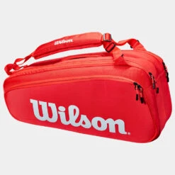 Wilson Super Tour 6 Pack Red