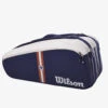 Wilson Roland Garros Super Tour 9 Pack Navy/White/Clay