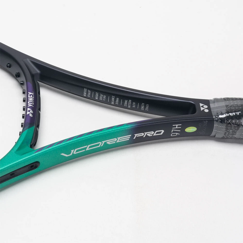 Yonex VCORE Pro 97H 330g Green/Purple - Image 4