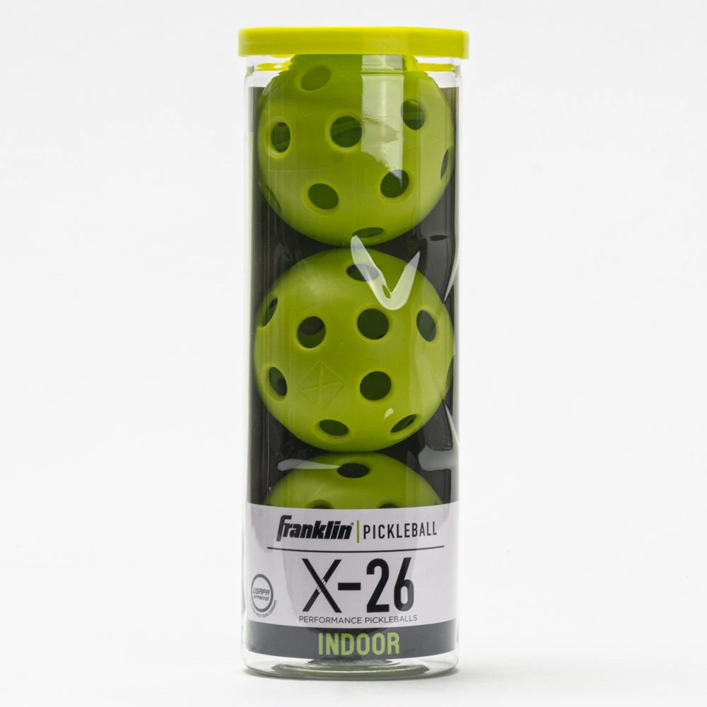 Franklin X-26 Indoor Pickleball 3 Pack Tube - Image 3