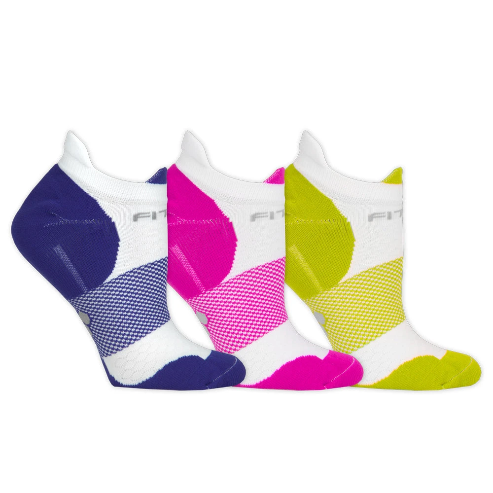 Fitsok F4 Tech No Show Socks 3 Pack - Image 8