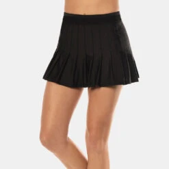 Lucky In Love Long Retro Pleated Skirt Women's